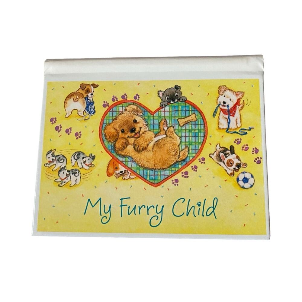 Hallmark Gotcha Day Pet Photo Memory Album Dog Puppy 24 Photos Cottagecore Y2K